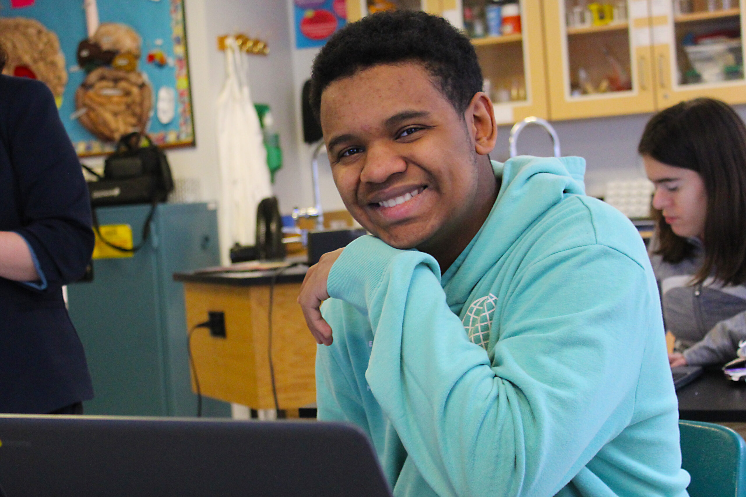 Aaron School Student Smiling