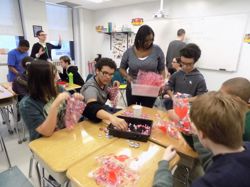 Making-Candy-Grams Candy Grams